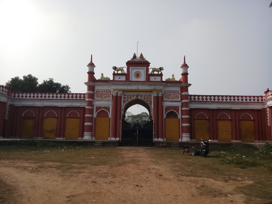 Entrance to Krishnanagar Rajbari